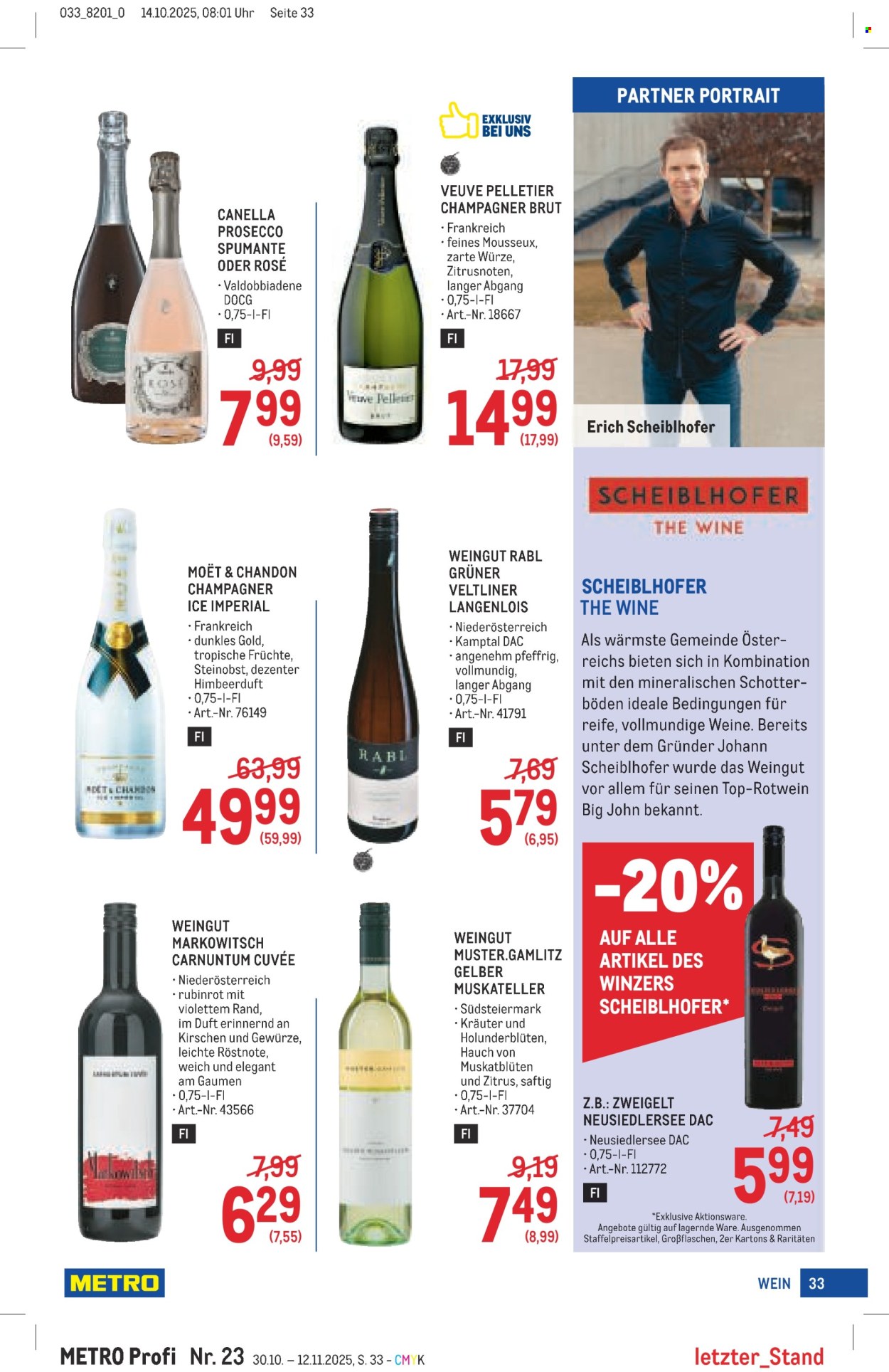 Angebote Metro - 30.10.2025 - 12.11.2025. Seite 33