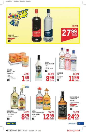 thumbnail - Don Diego Tequila Silver oder Gold