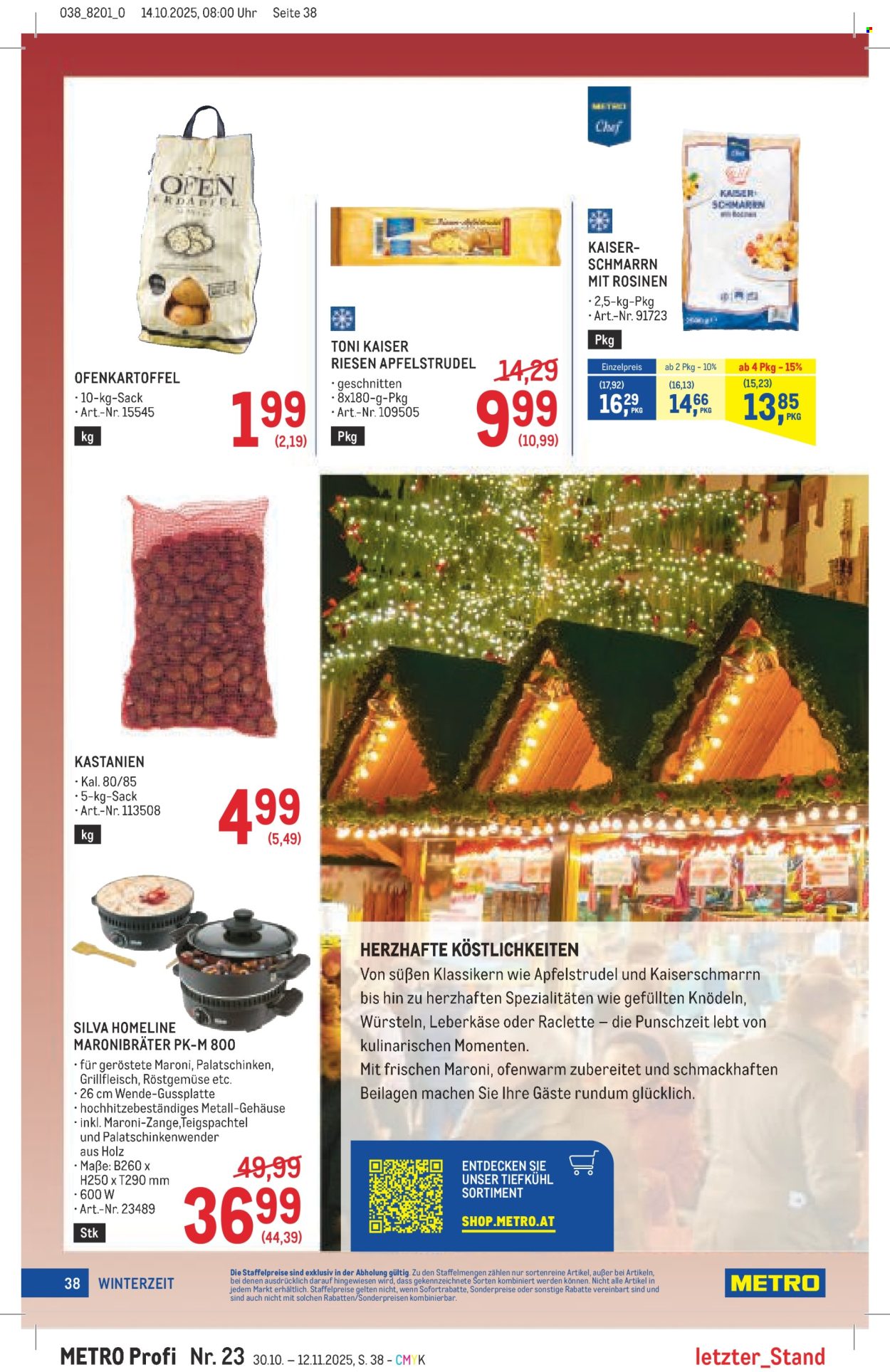 Angebote Metro - 30.10.2025 - 12.11.2025. Seite 38