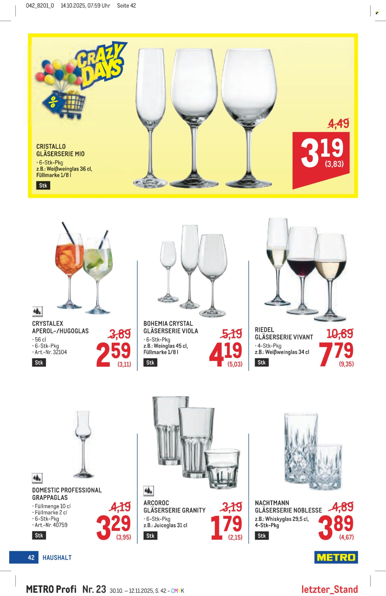 Angebote Metro - 30.10.2025 - 12.11.2025. Seite 42