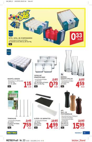 thumbnail - SPITZ-, TAFEL- OD. STUMPENKERZEN