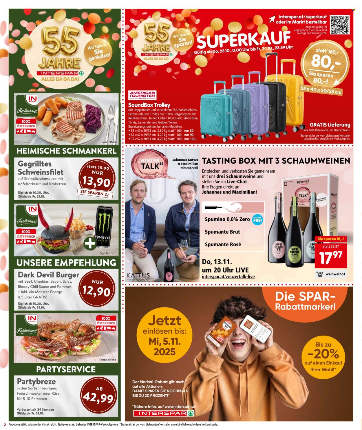 Angebote INTERSPAR - 23.10.2025 - 5.11.2025. Seite 2