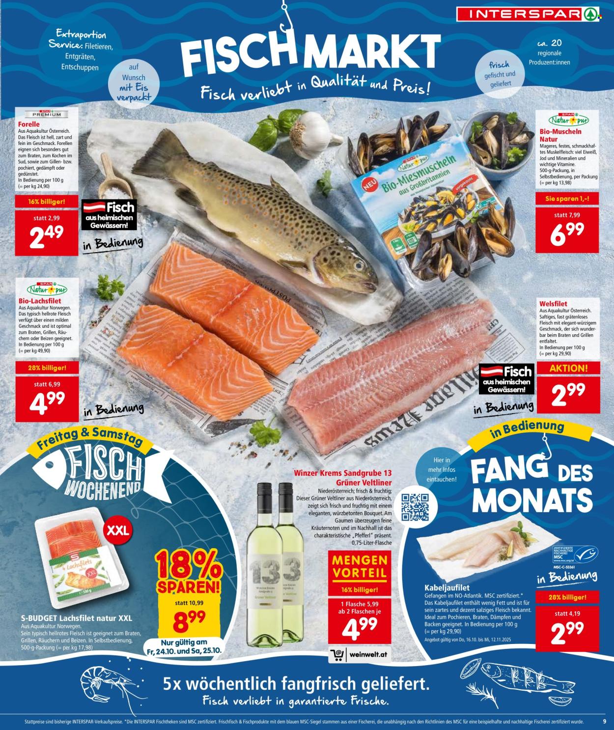 Angebote INTERSPAR - 23.10.2025 - 5.11.2025. Seite 9