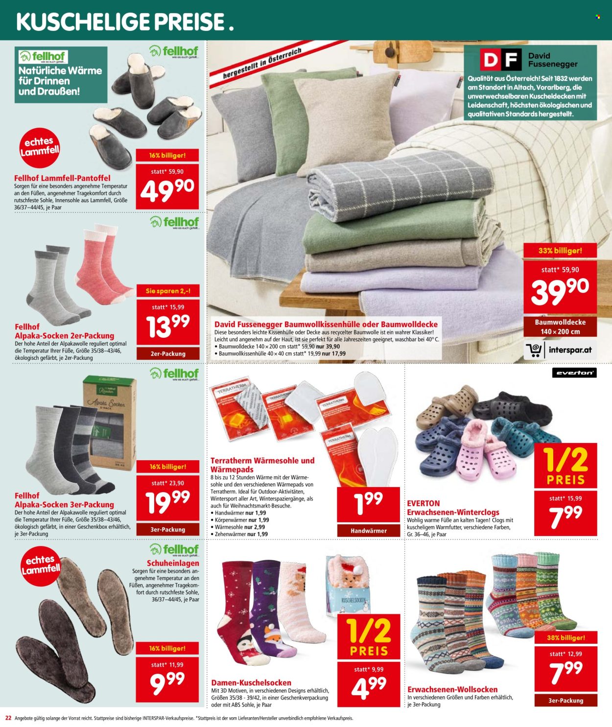 Angebote INTERSPAR - 23.10.2025 - 5.11.2025. Seite 22