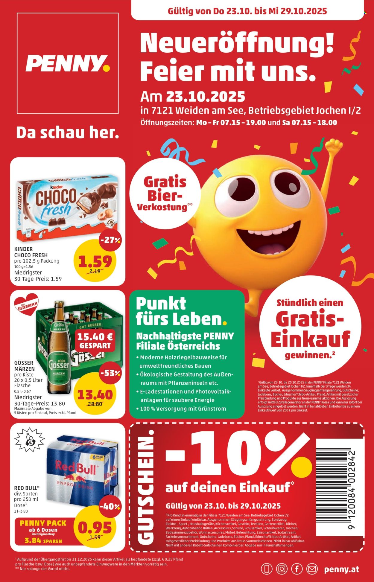 Angebote Penny - 23.10.2025 - 29.10.2025. Seite 1
