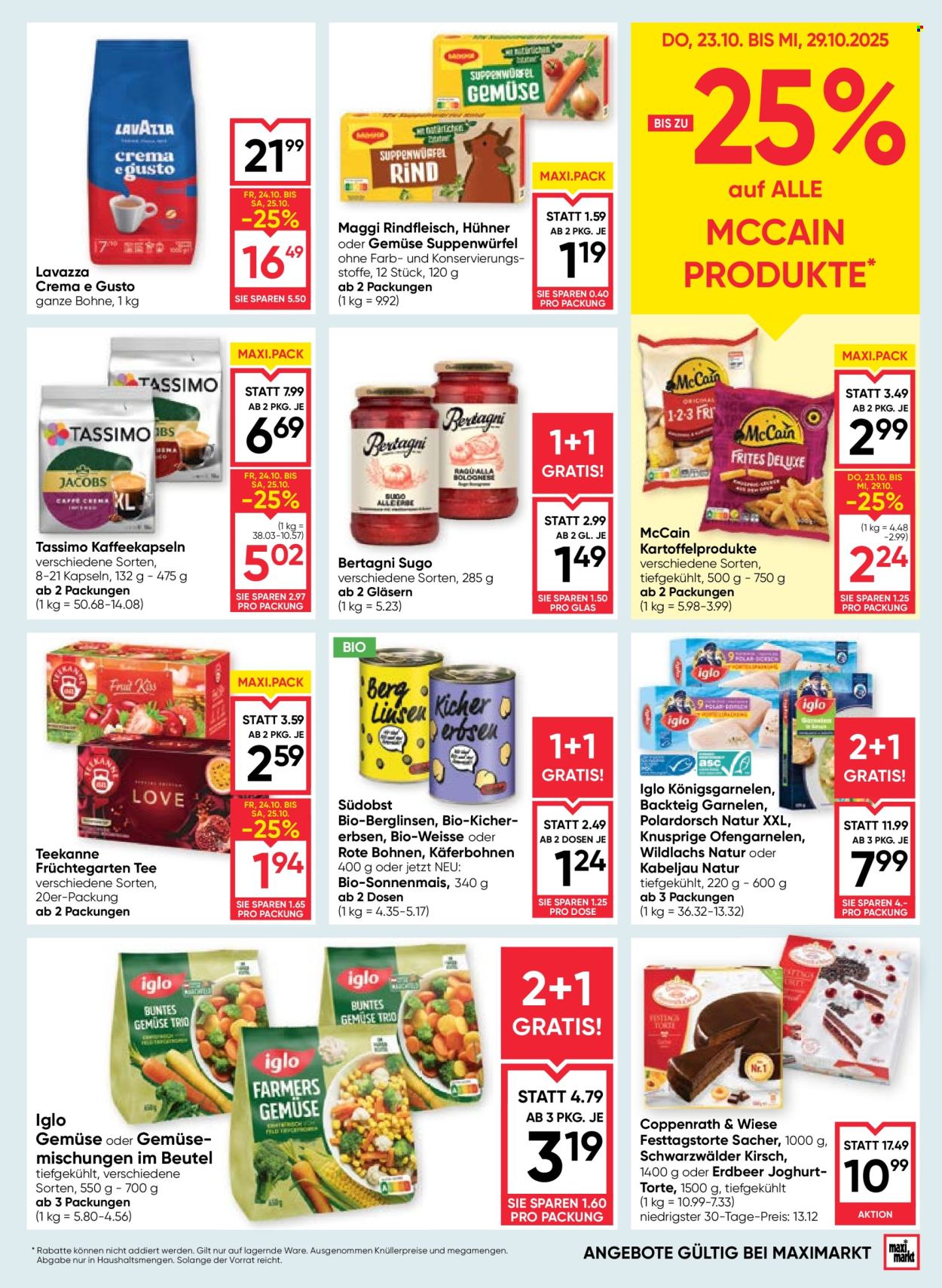 Angebote Maximarkt - 23.10.2025 - 29.10.2025. Seite 11