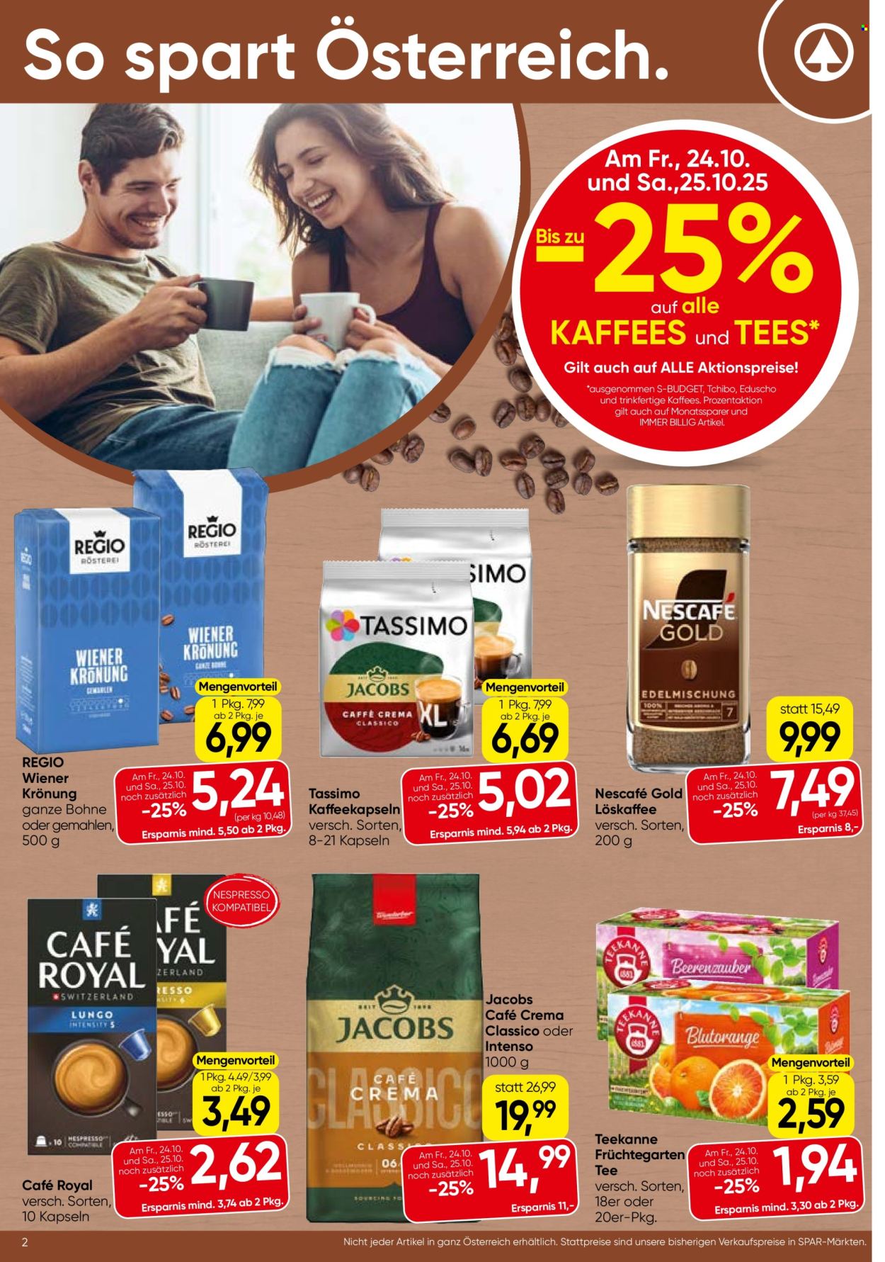 Angebote SPAR - 23.10.2025 - 5.11.2025. Seite 2
