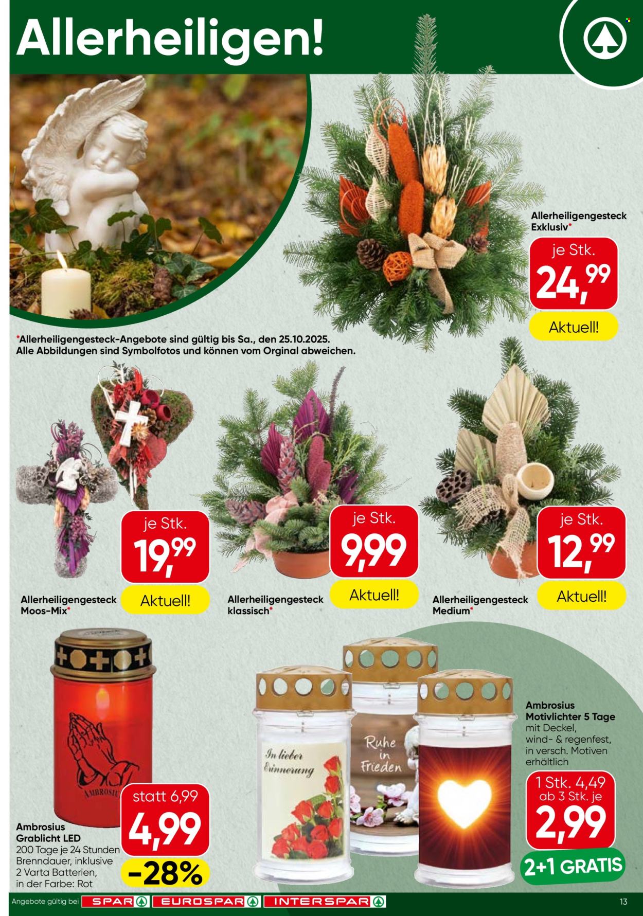 Angebote SPAR - 23.10.2025 - 5.11.2025. Seite 13