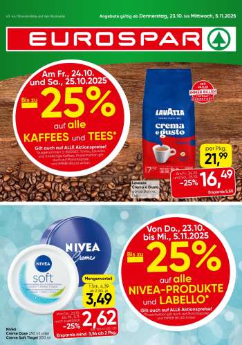 Angebote EUROSPAR - 23.10.2025 - 5.11.2025.