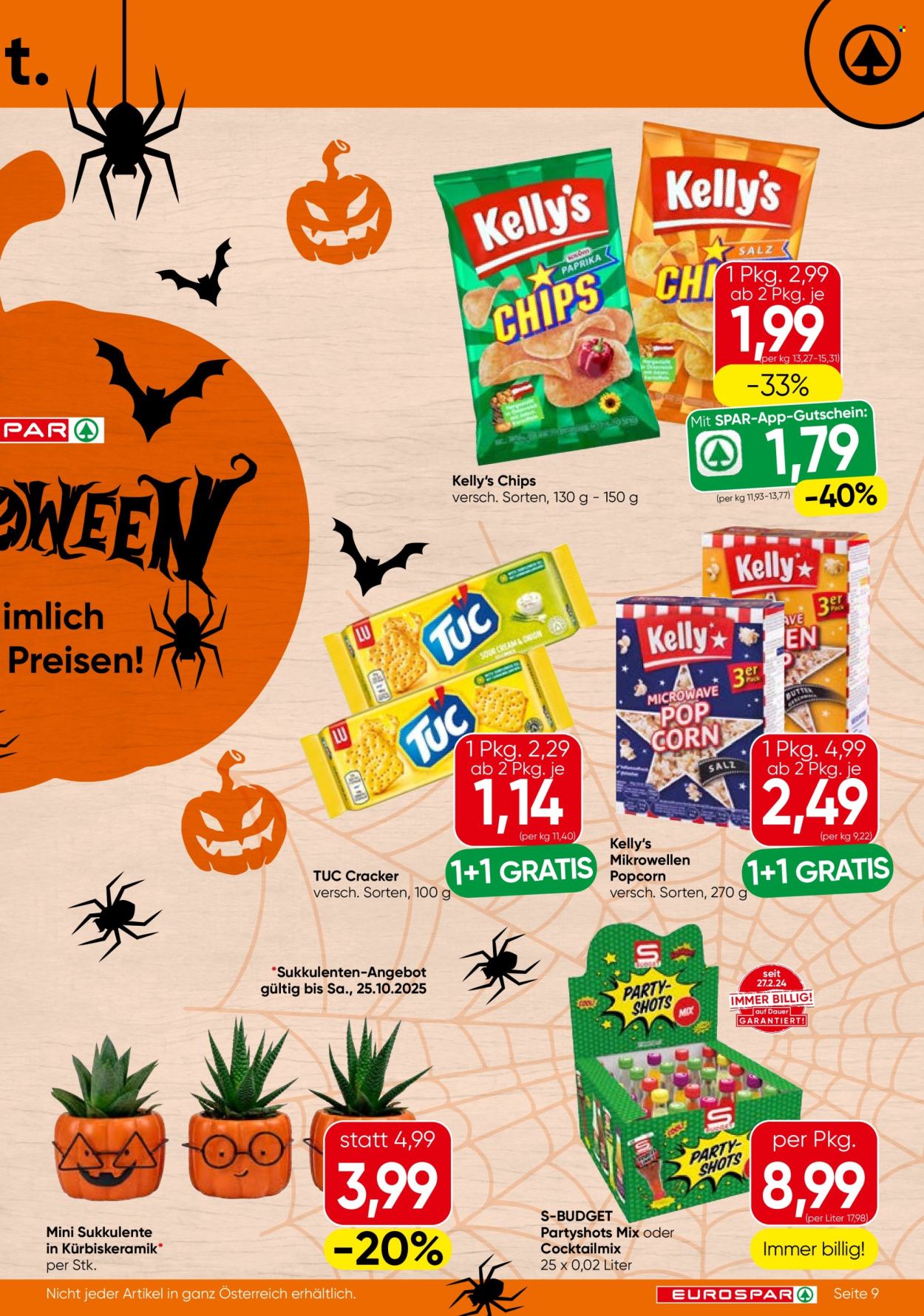 Angebote EUROSPAR - 23.10.2025 - 5.11.2025. Seite 9