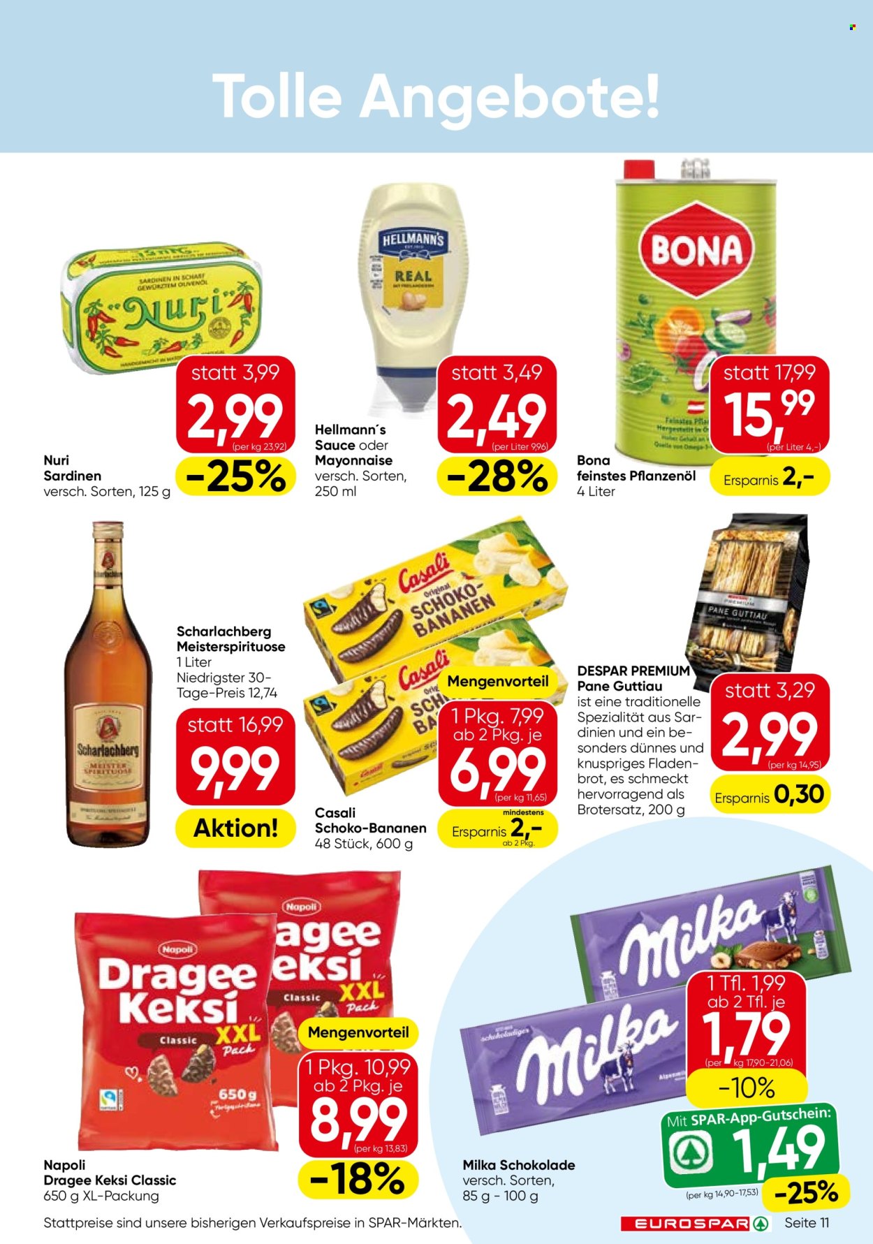 Angebote EUROSPAR - 23.10.2025 - 5.11.2025. Seite 11