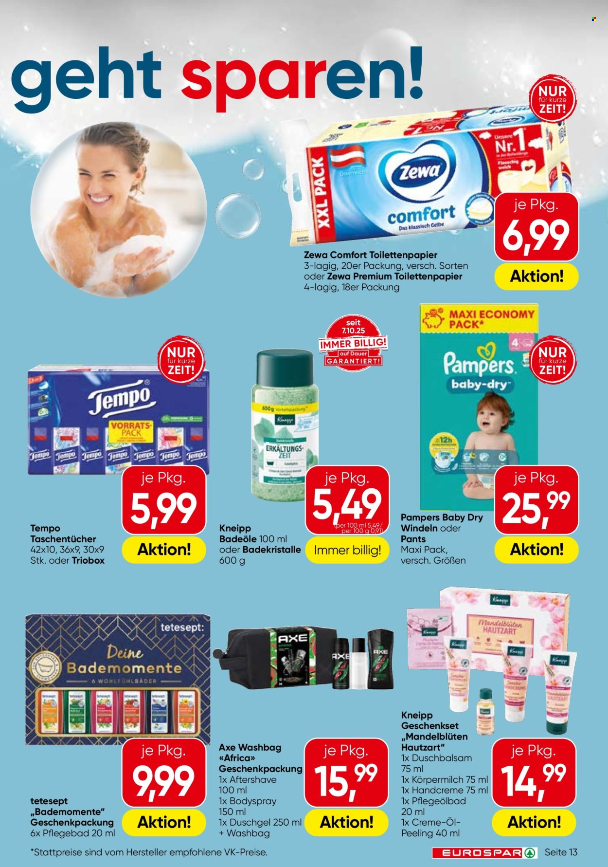 Angebote EUROSPAR - 23.10.2025 - 5.11.2025. Seite 13