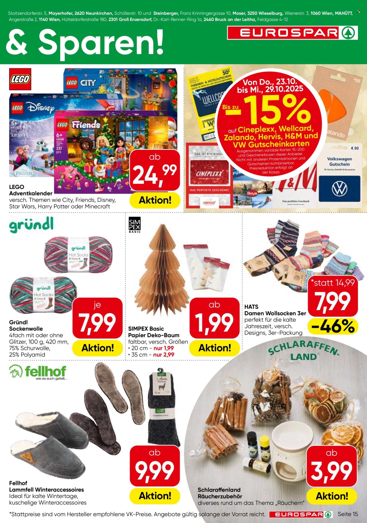 Angebote EUROSPAR - 23.10.2025 - 5.11.2025. Seite 15