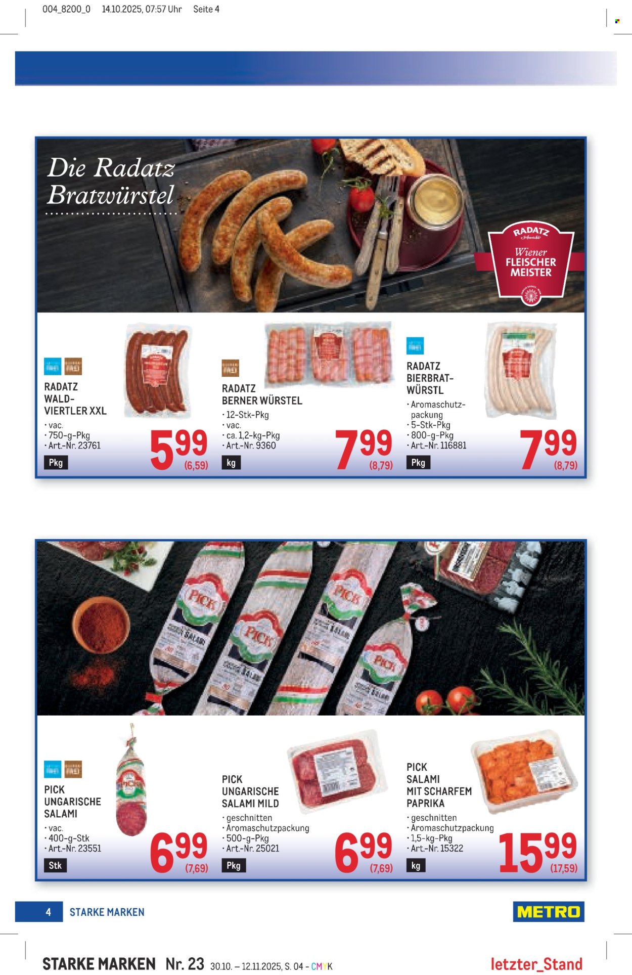 Angebote Metro - 30.10.2025 - 12.11.2025. Seite 4