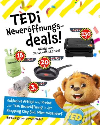 Angebote TEDi - 24.10.2025 - 1.11.2025.