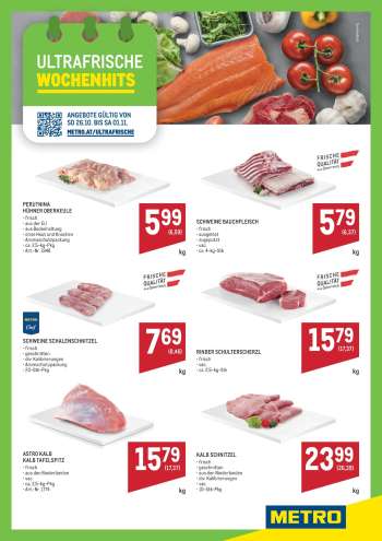 Angebote Metro - 26.10.2025 - 1.11.2025.