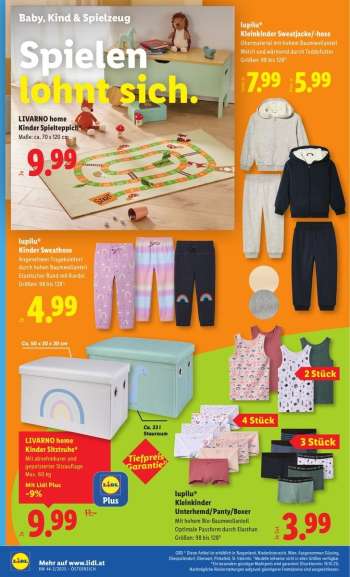 thumbnail - lupilu® Kleinkinder Sweatjacke/-hose