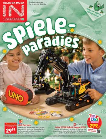 Angebote INTERSPAR - 30.10.2025 - 24.12.2025.