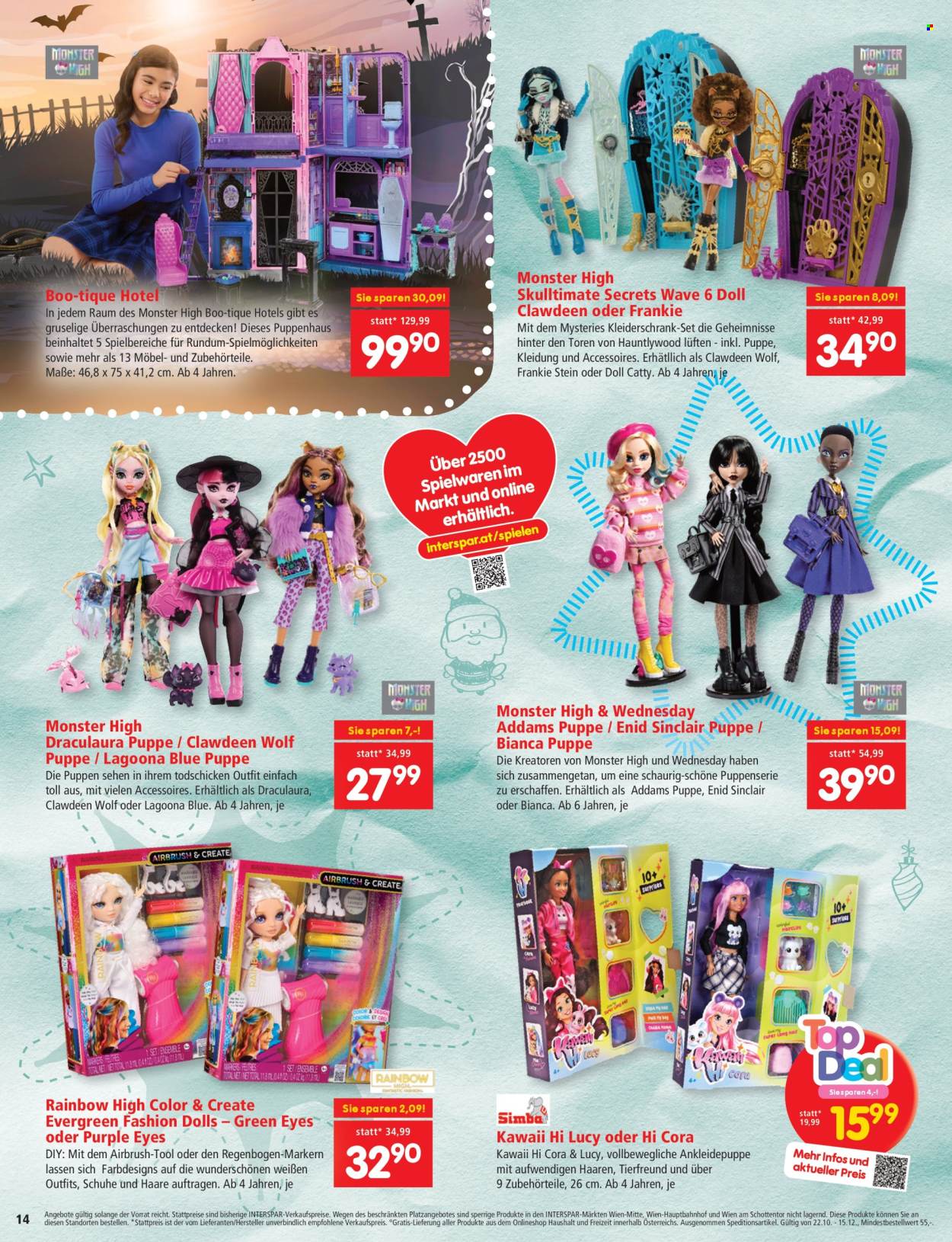 Angebote INTERSPAR - 30.10.2025 - 24.12.2025. Seite 14