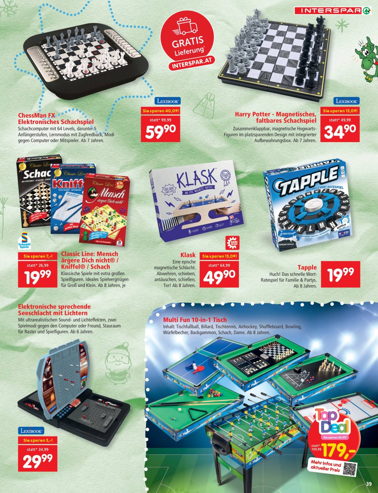 Angebote INTERSPAR - 30.10.2025 - 24.12.2025. Seite 39