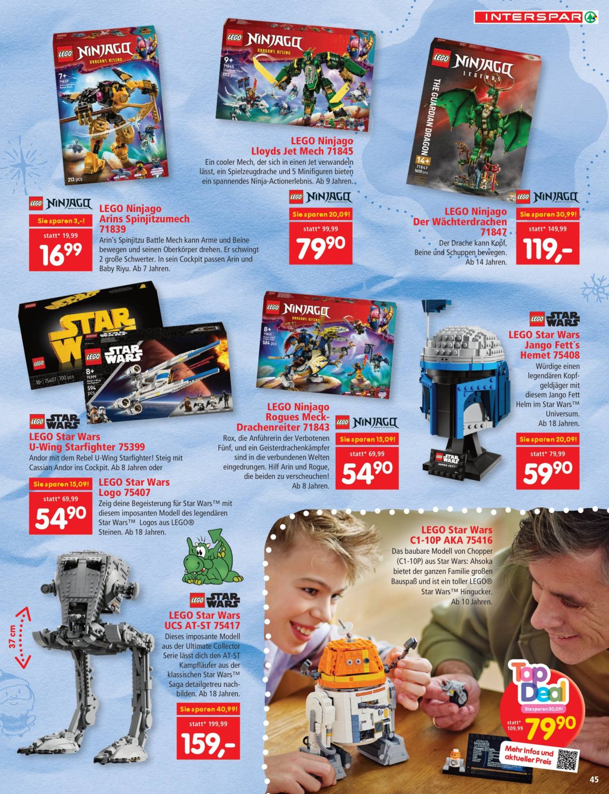Angebote INTERSPAR - 30.10.2025 - 24.12.2025. Seite 45