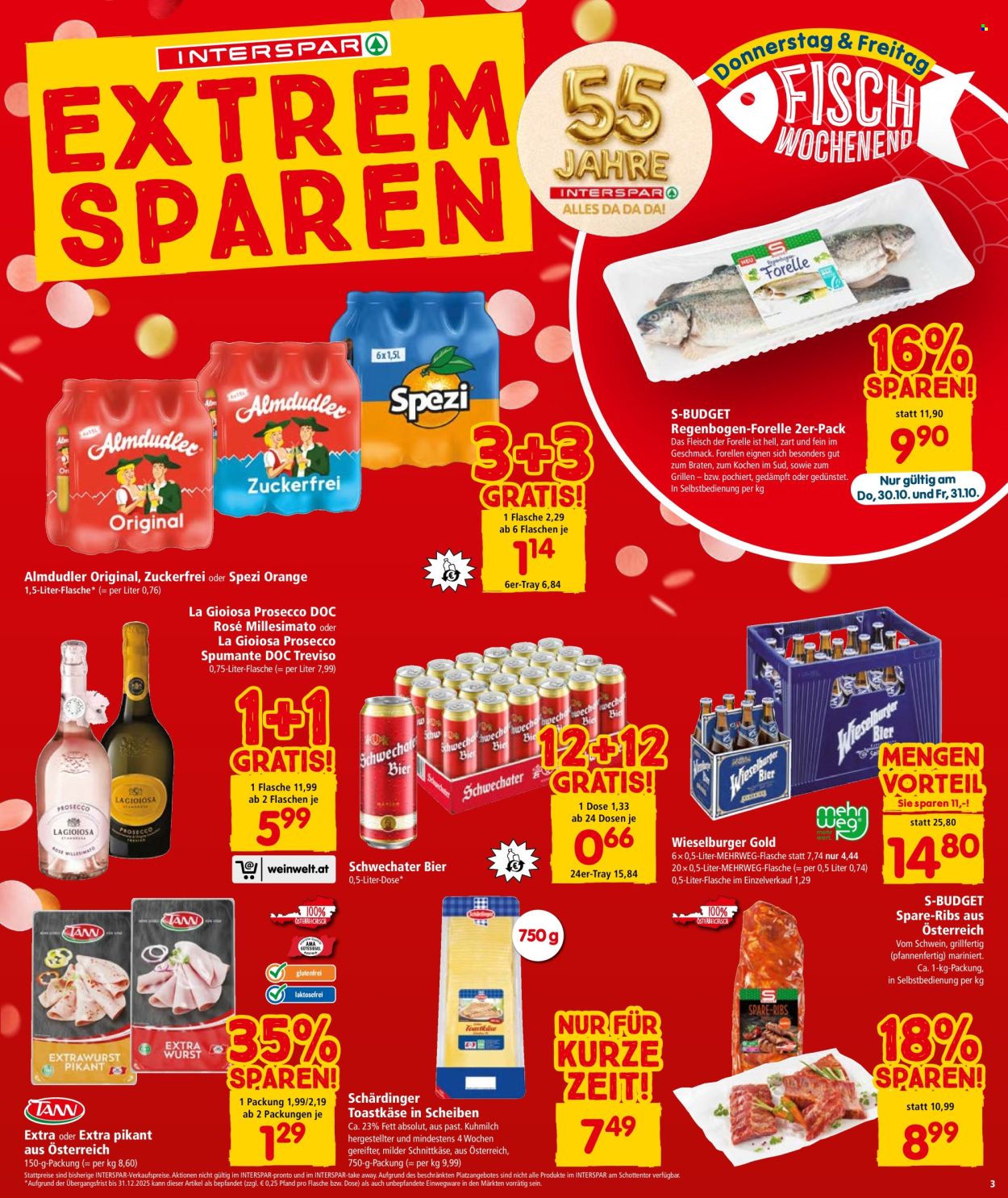 Angebote INTERSPAR - 30.10.2025 - 5.11.2025. Seite 3