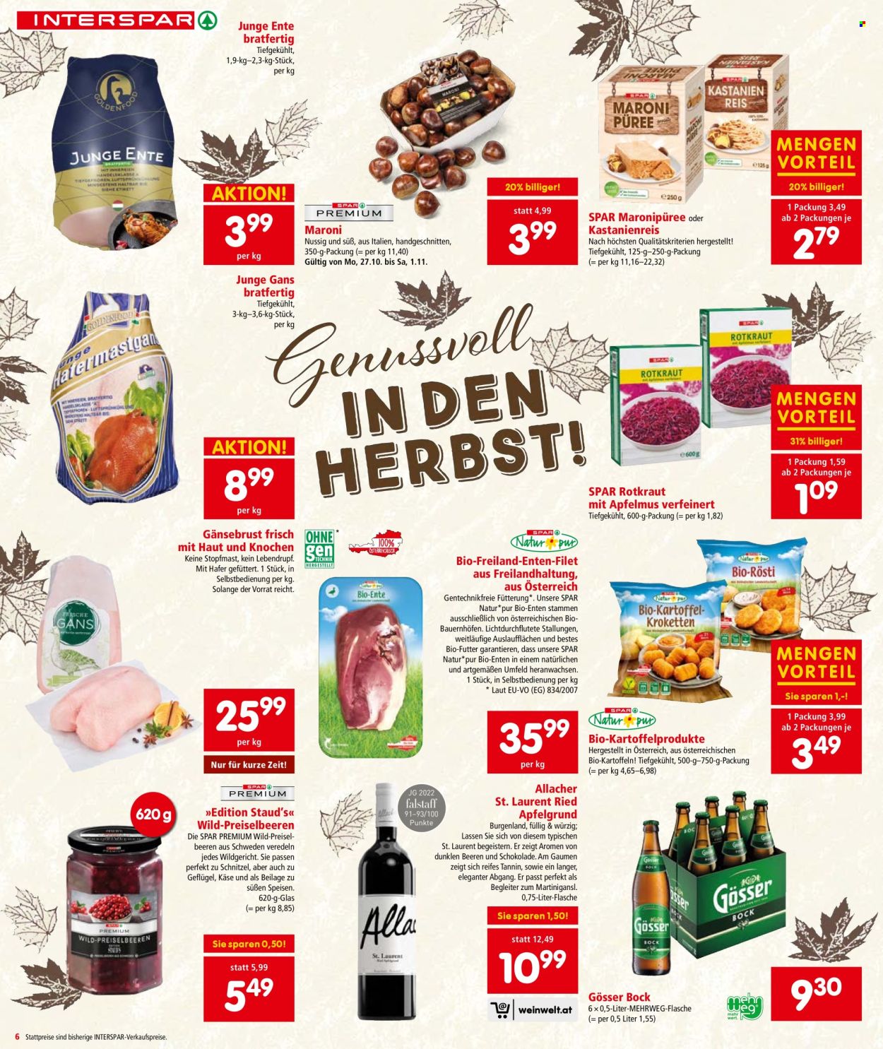 Angebote INTERSPAR - 30.10.2025 - 5.11.2025. Seite 6