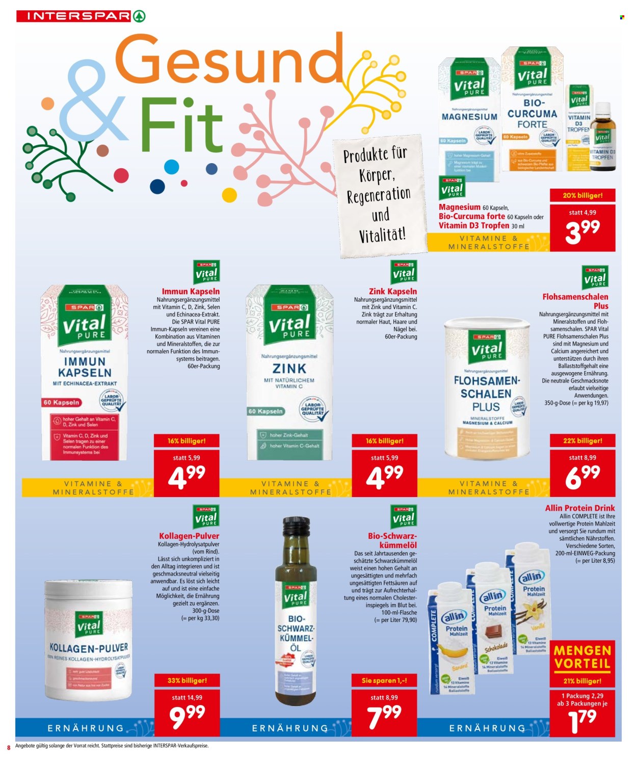 Angebote INTERSPAR - 30.10.2025 - 5.11.2025. Seite 8