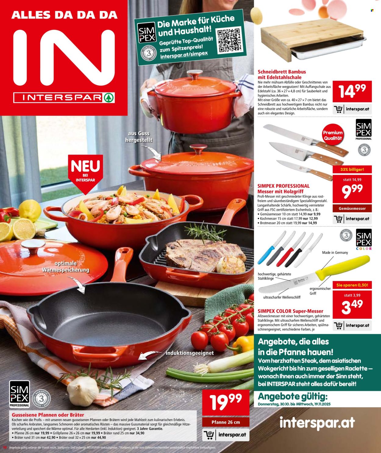 Angebote INTERSPAR - 30.10.2025 - 5.11.2025. Seite 10