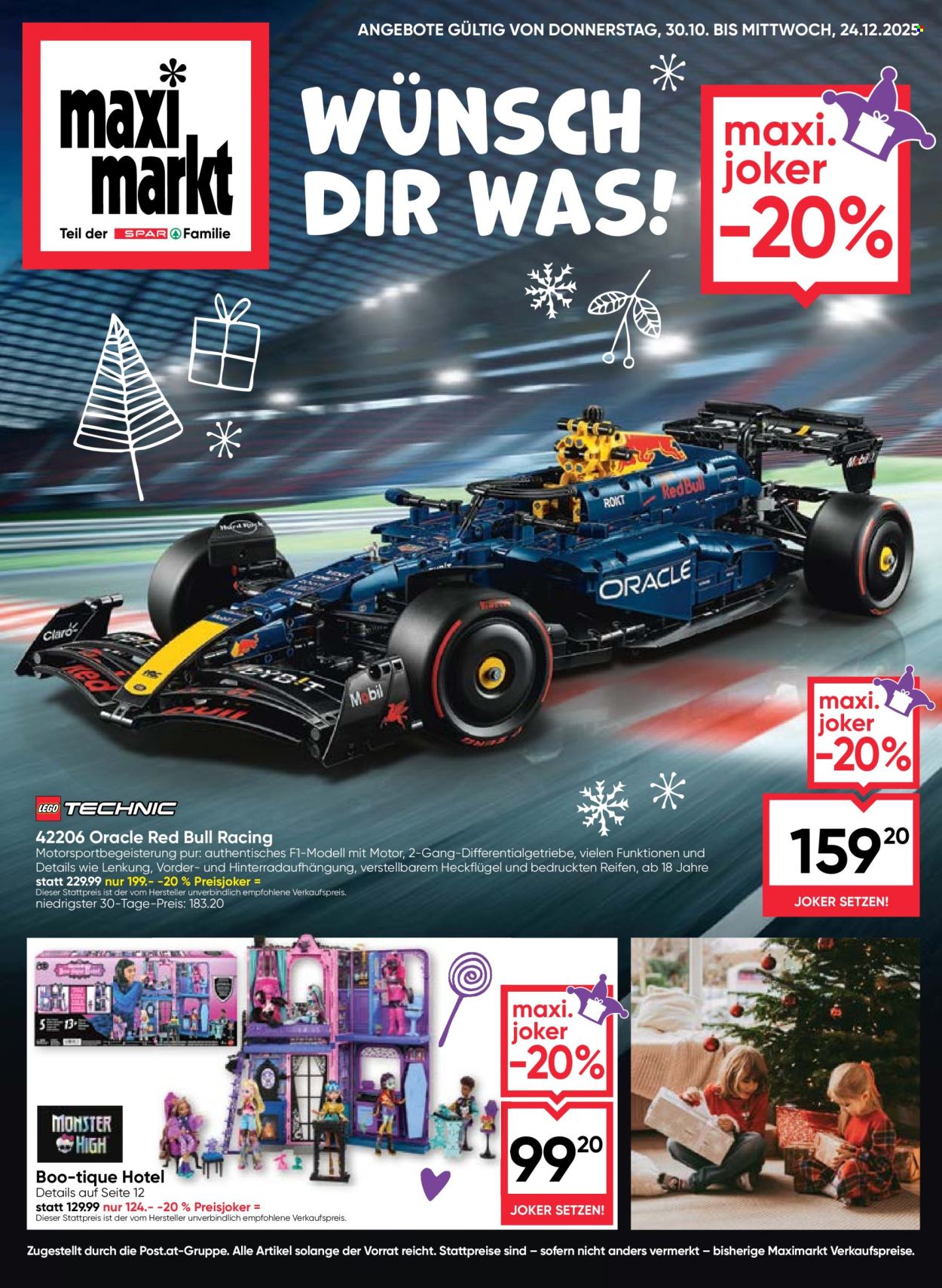 Angebote Maximarkt - 30.10.2025 - 24.12.2025. Seite 1