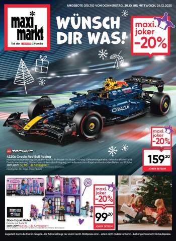 Angebote Maximarkt - 30.10.2025 - 24.12.2025.