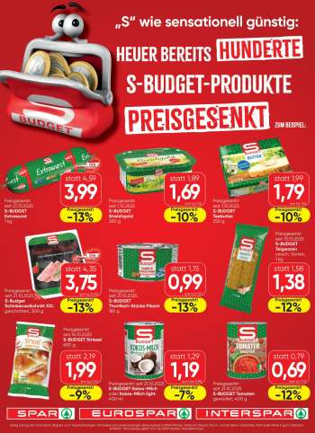 Angebote SPAR - 27.10.2025 - 8.11.2025.