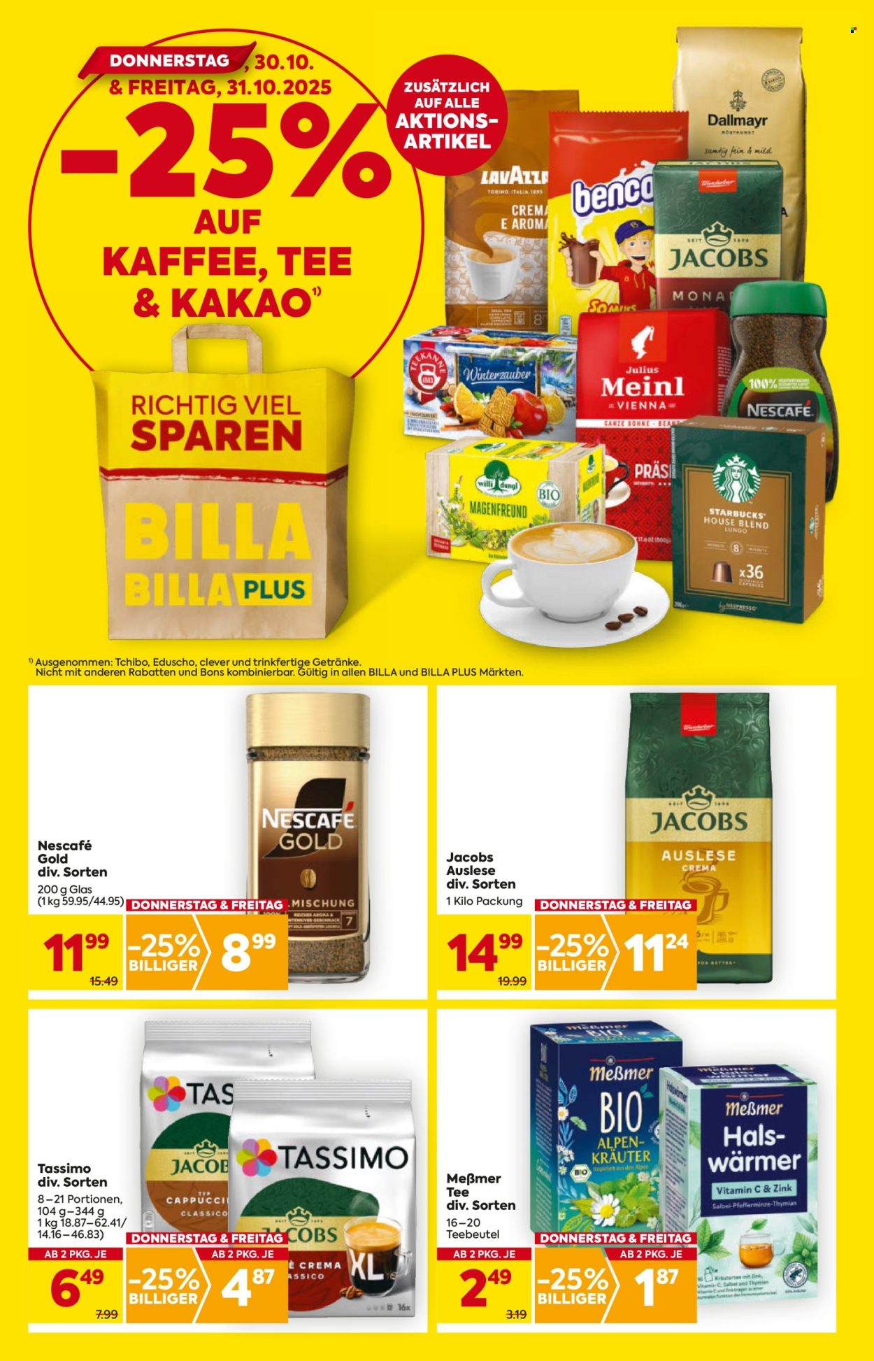 Angebote Billa - 30.10.2025 - 5.11.2025. Seite 2
