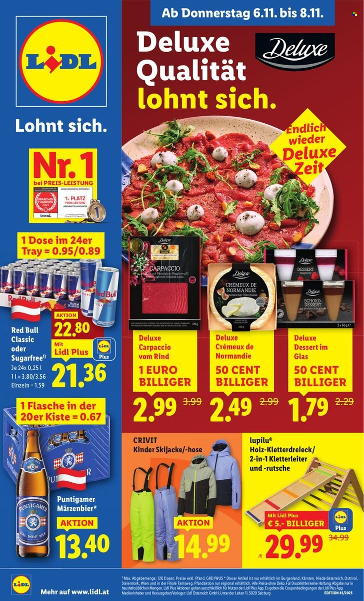 Angebote Lidl - 6.11.2025 - 12.11.2025. Seite 1