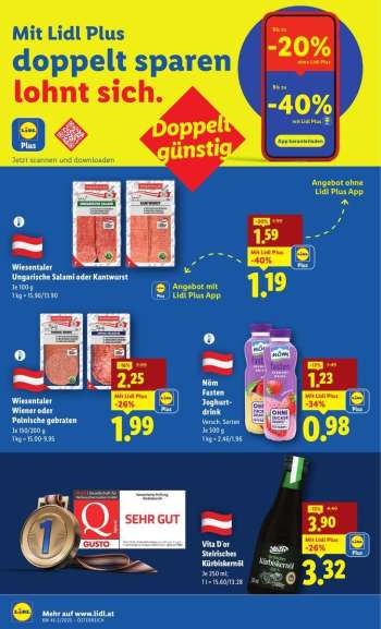 thumbnail - WIESENTALER Ungarische Salami oder Kantwurst