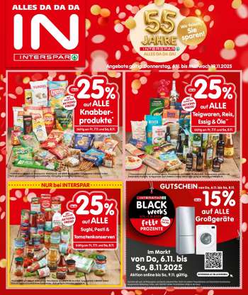 Angebote INTERSPAR - 6.11.2025 - 19.11.2025.