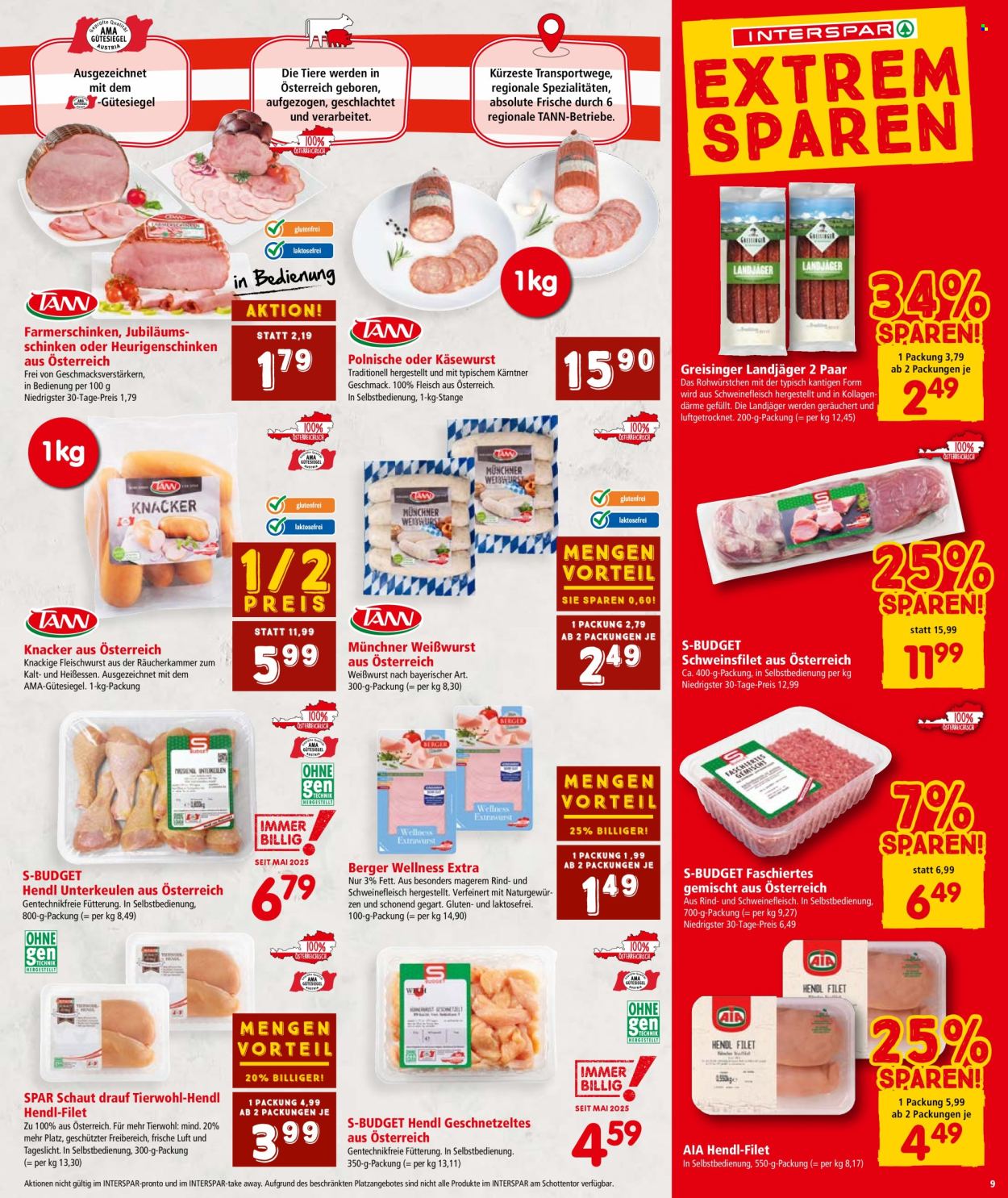 Angebote INTERSPAR - 6.11.2025 - 19.11.2025. Seite 10