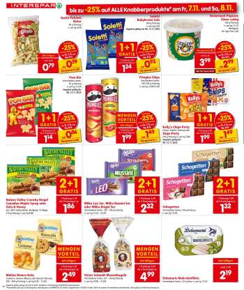 thumbnail - Nature Valley Crunchy Riegel Canadian Maple Syrup oder Oats & Honey