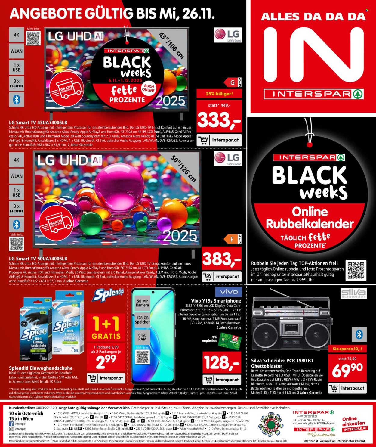 Angebote INTERSPAR - 6.11.2025 - 19.11.2025. Seite 25