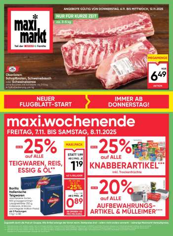 Angebote Maximarkt - 6.11.2025 - 12.11.2025.