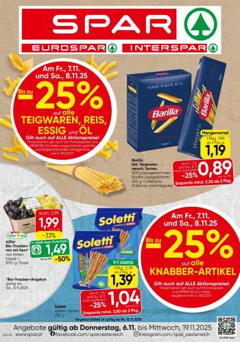 Angebote SPAR - 6.11.2025 - 19.11.2025.