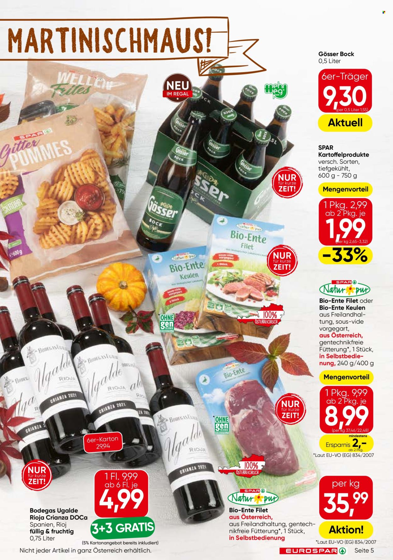 Angebote EUROSPAR - 6.11.2025 - 19.11.2025. Seite 5