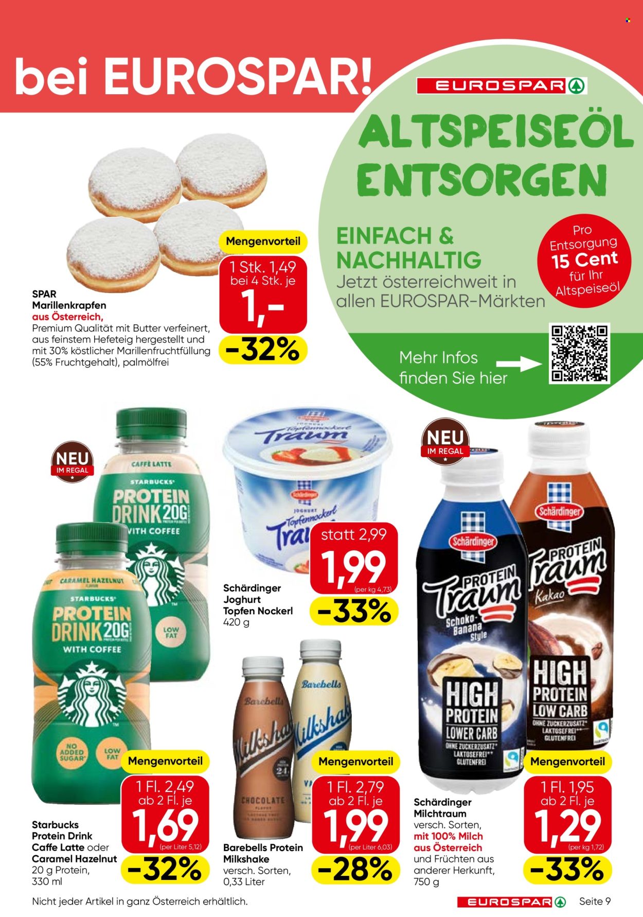 Angebote EUROSPAR - 6.11.2025 - 19.11.2025. Seite 9