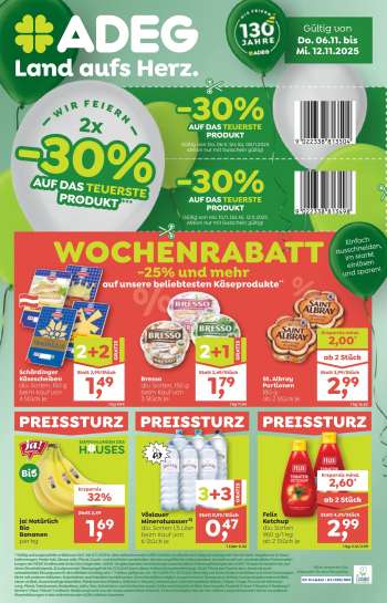 Angebote ADEG - 6.11.2025 - 12.11.2025.
