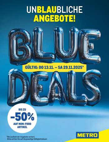 Angebote Metro - 13.11.2025 - 29.11.2025.