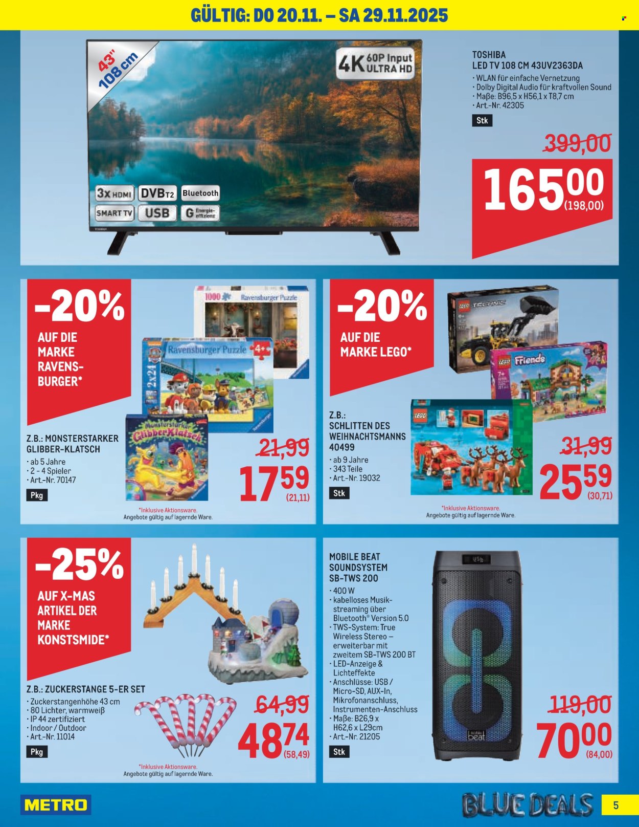 Angebote Metro - 13.11.2025 - 29.11.2025. Seite 5