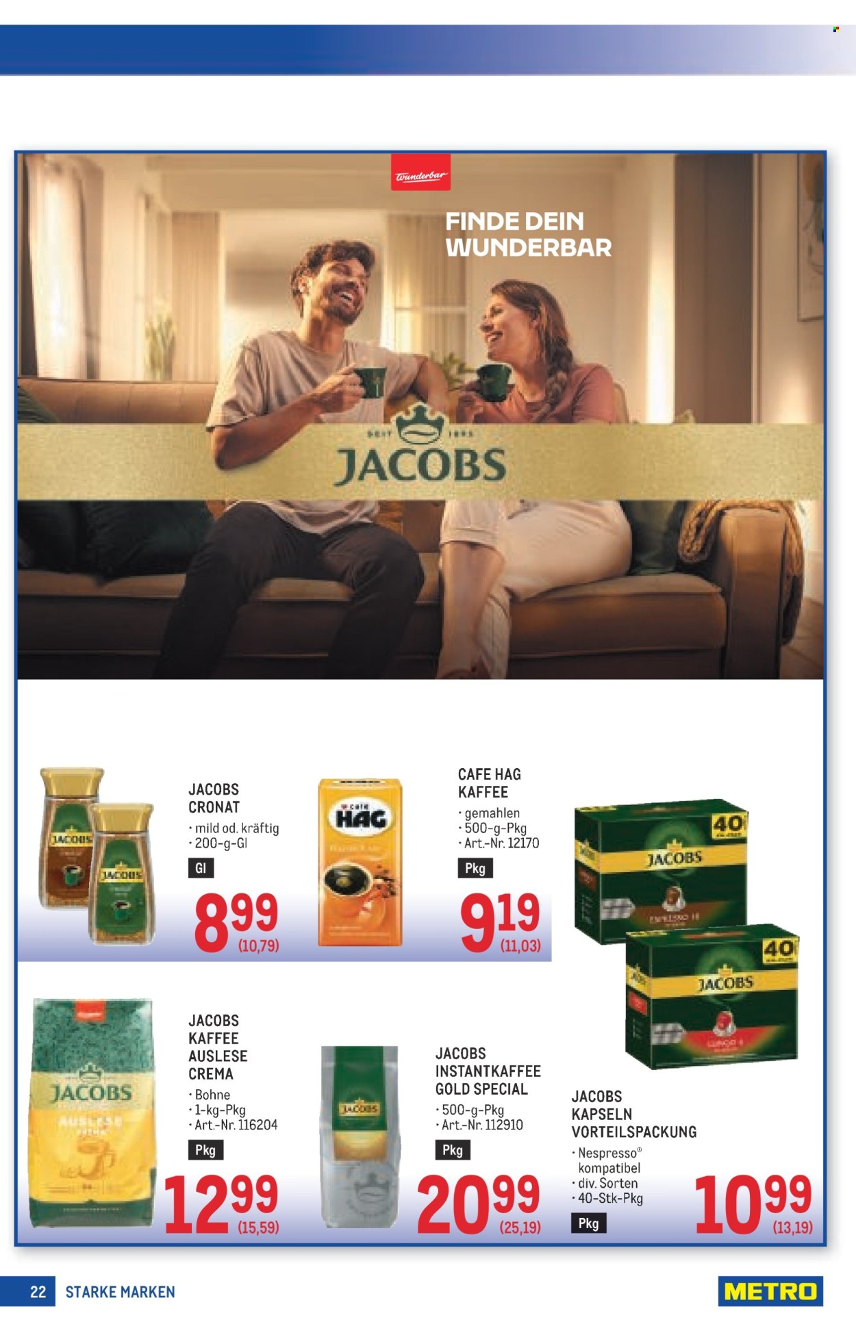 Angebote Metro - 13.11.2025 - 26.11.2025. Seite 22