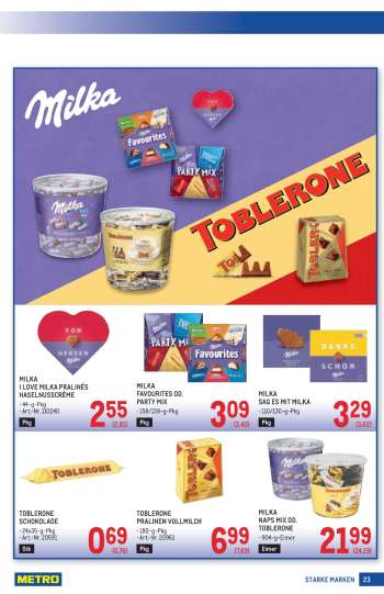 thumbnail - TOBLERONE SCHOKOLADE