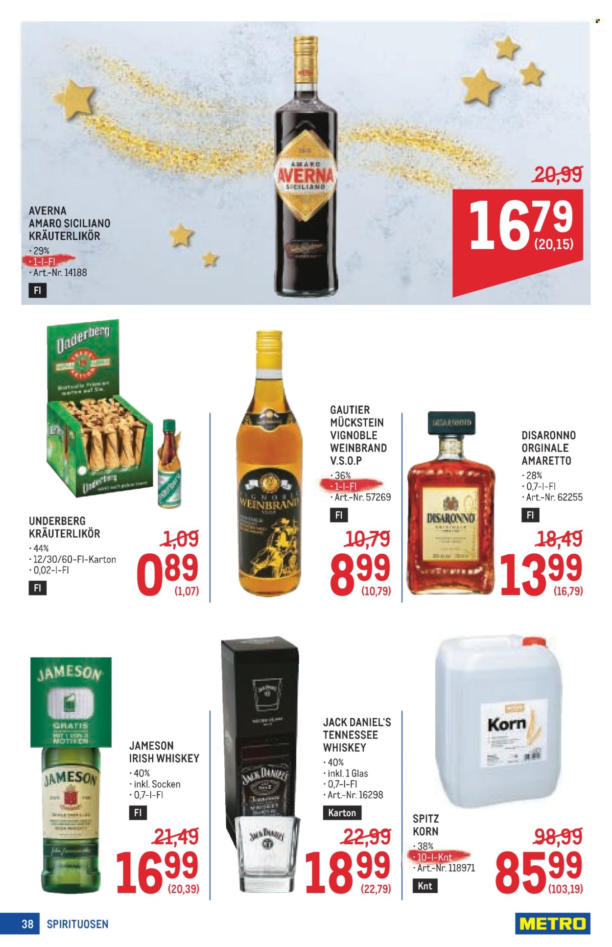Angebote Metro - 13.11.2025 - 26.11.2025. Seite 38