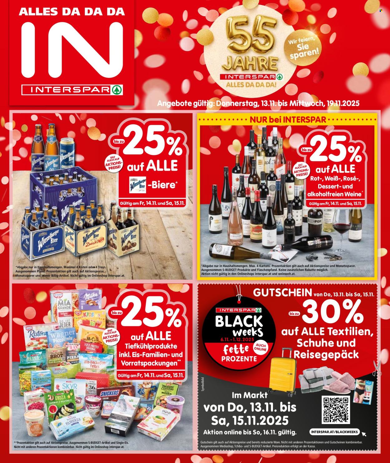 Angebote INTERSPAR - 13.11.2025 - 19.11.2025. Seite 1